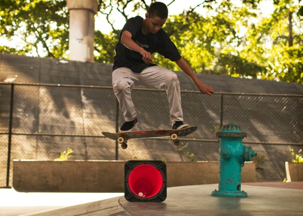 ollie skateboard