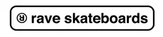 Logo de la marque de skateboard RAVE