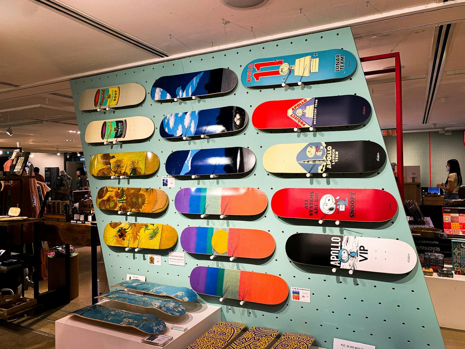 skateboards