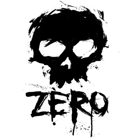 Logo de la marque de skateboard ZERO