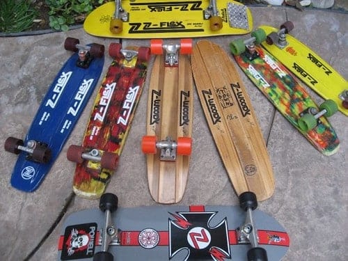 Legendary Z-flex skateboard