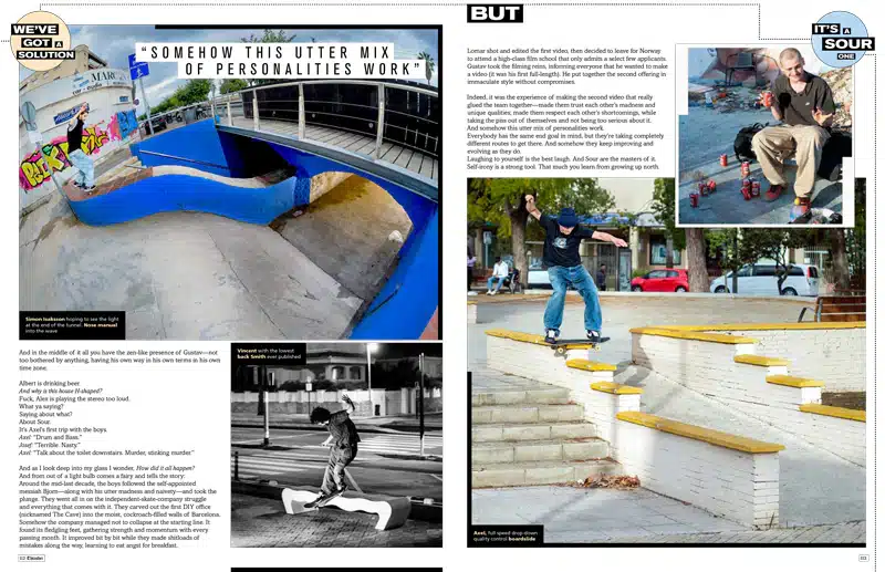 Article de press sour solution